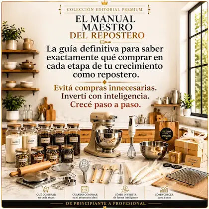 ⭐ Manual de utensilios y electrodomésticos para cada etapa de tu emprendimiento. ->💳 3 CUOTAS SIN INTERÉS